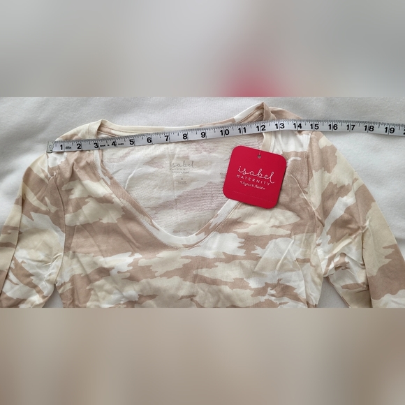NWT Isabel brand Lightweight Maternity Top, Sz Small - Picture 11 of 16